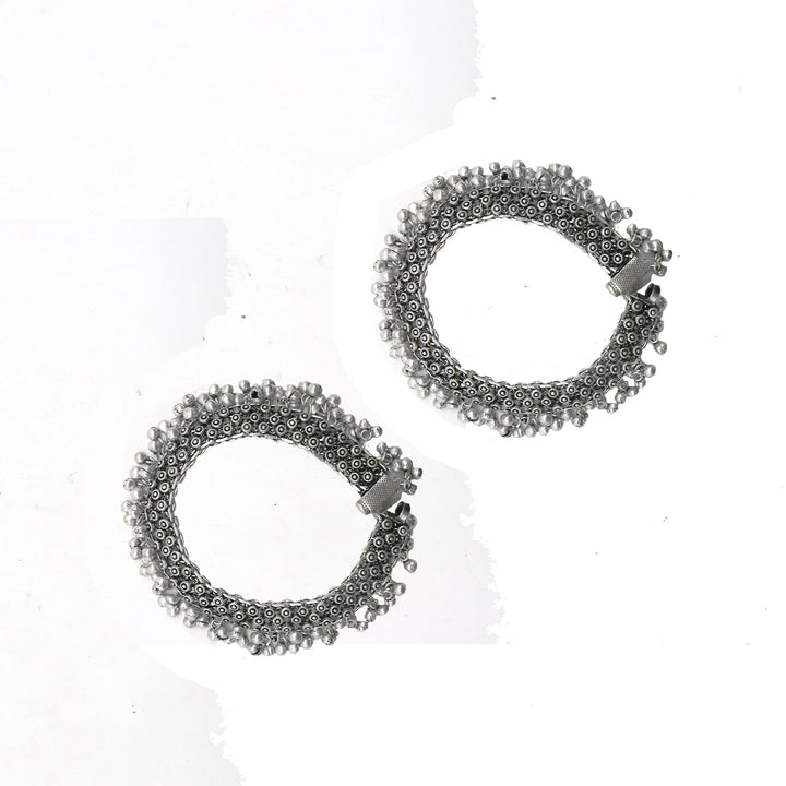Teejh Srirangam Oxidised Silver Jewellery Gift Set