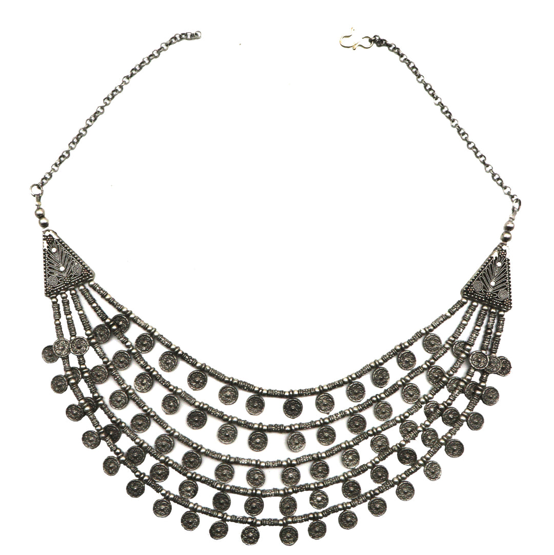 Teejh Anreeta Silver Oxidised Jewelry Gift Set