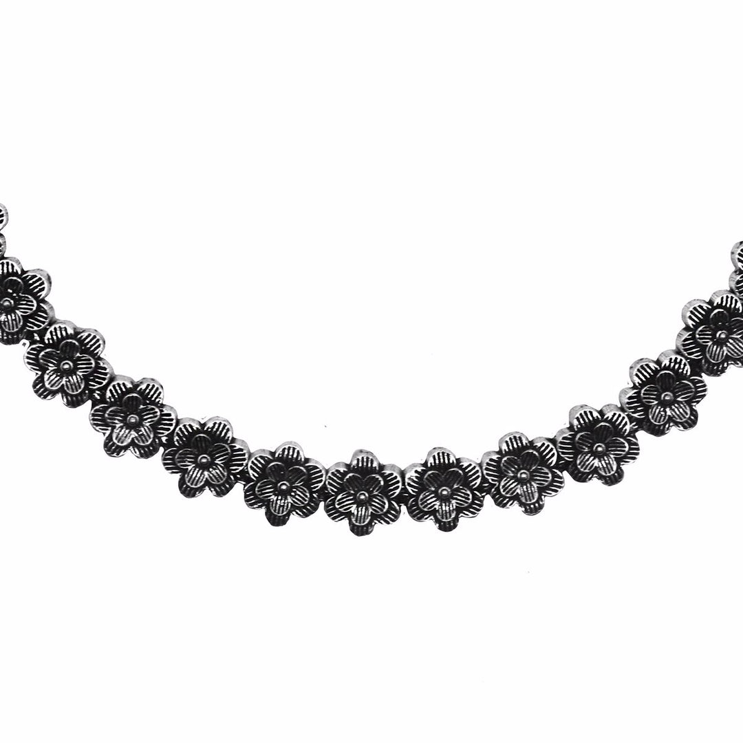 Teejh Ongole Oxidised Silver Jewellery Gift Set