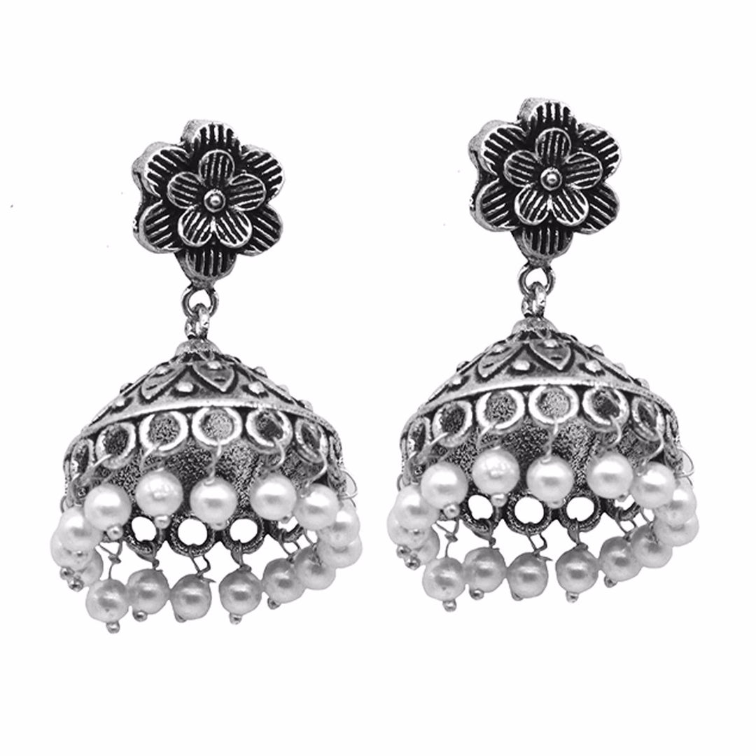 Teejh Ongole Oxidised Silver Jewellery Gift Set
