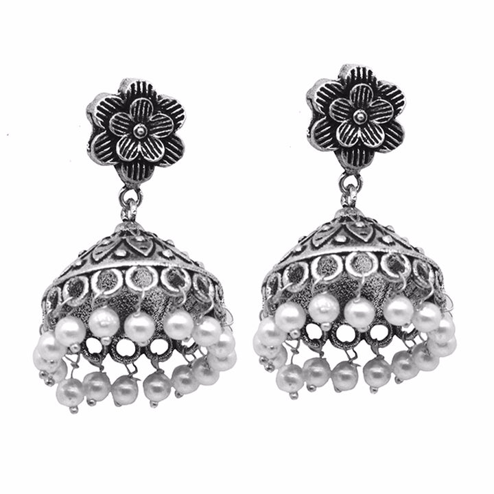 Teejh Ongole Oxidised Silver Jewellery Gift Set