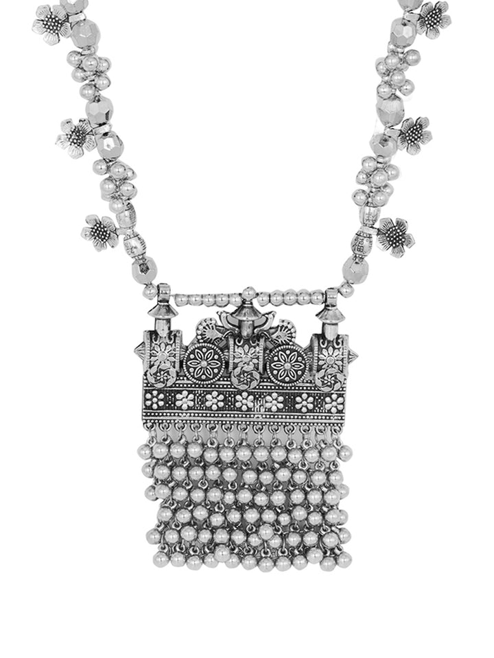 Teejh Vizianagaram Oxidised Silver Jewellery Gift Set