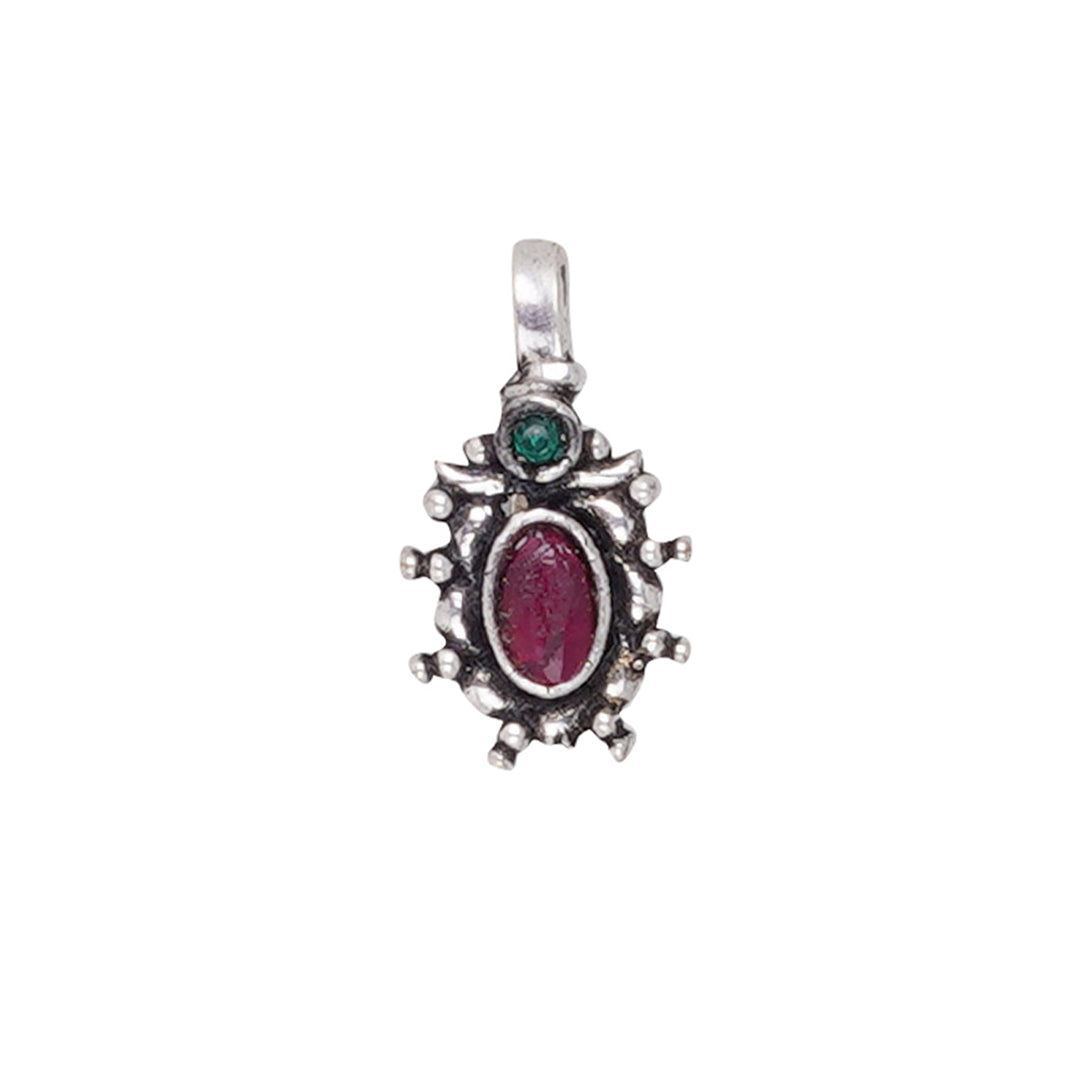 Teejh Masakali Multi Coloured Silver Oxidised Jewelry Gift Set