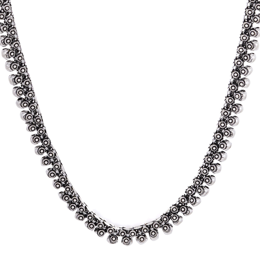 Teejh Srirangam Oxidised Silver Jewellery Gift Set