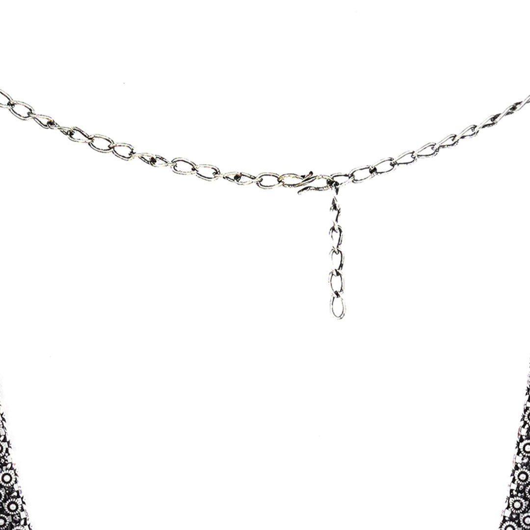 Teejh Srirangam Oxidised Silver Jewellery Gift Set