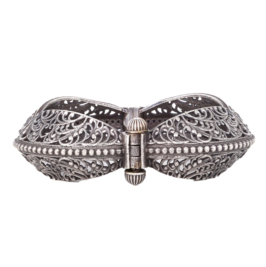 TEEJH TRINA SILVER OXIDISED JEWELRY GIFT SET