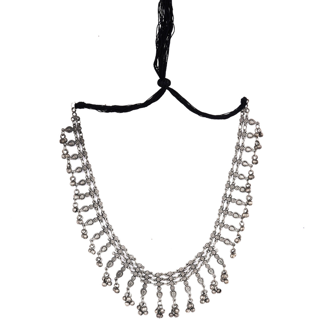 Teejh Ahilya Silver Oxidised Jewelry Gift Set