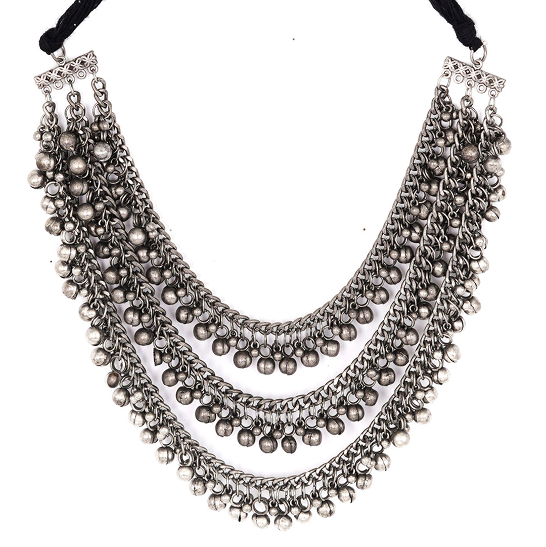 Teejh Kamboja Oxidised Silver Jewellery Gift Set