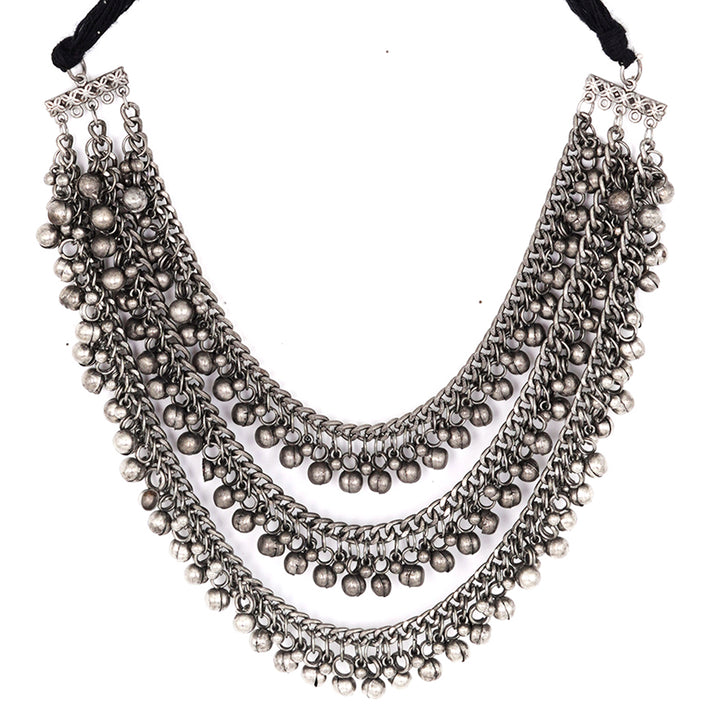 Teejh Kamboja Oxidised Silver Jewellery Gift Set