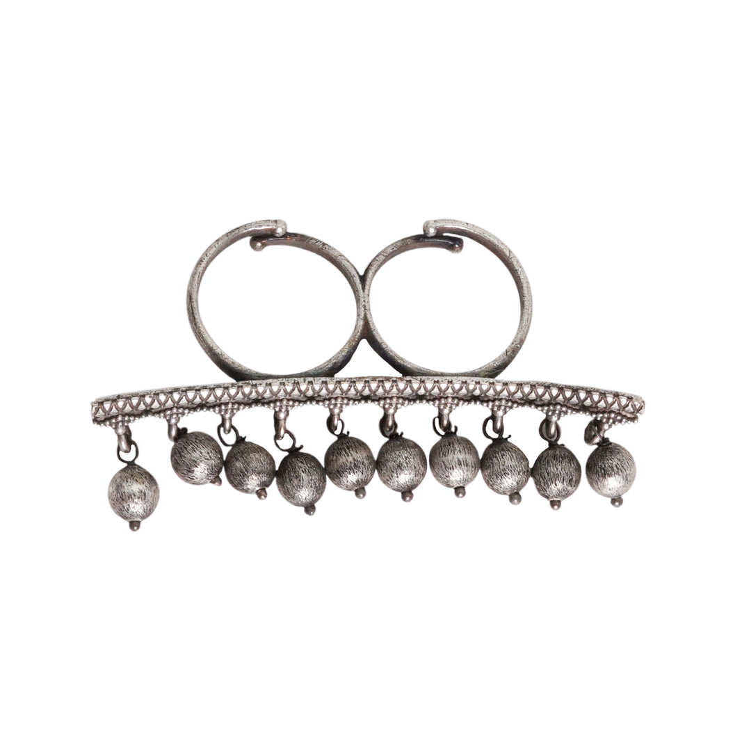 Teejh Rashtrakuta Oxidised Silver Jewellery Gift Set