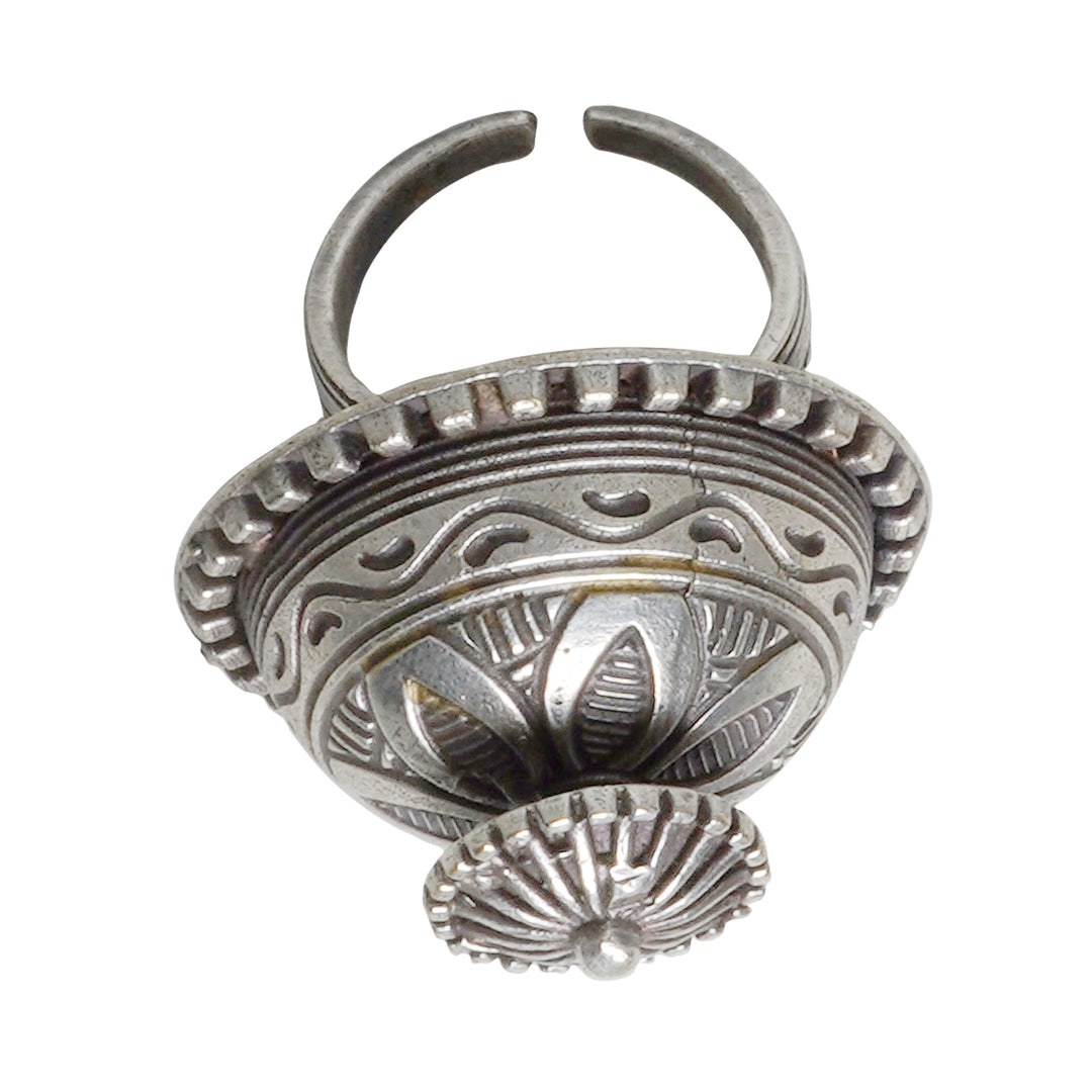 Teejh Poompuhar Oxidised Silver Jewellery Gift Set