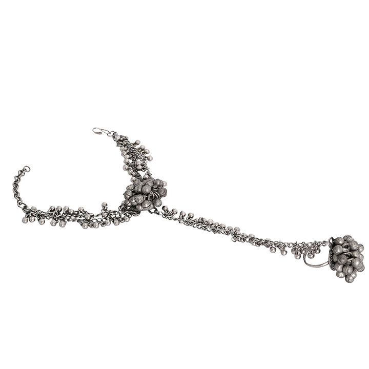 Teejh Sarika Silver Oxidised Jewelry Gift Set