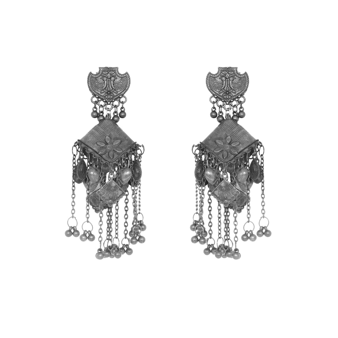 Teejh Jenila Silver Oxidised Jewelry Gift Set