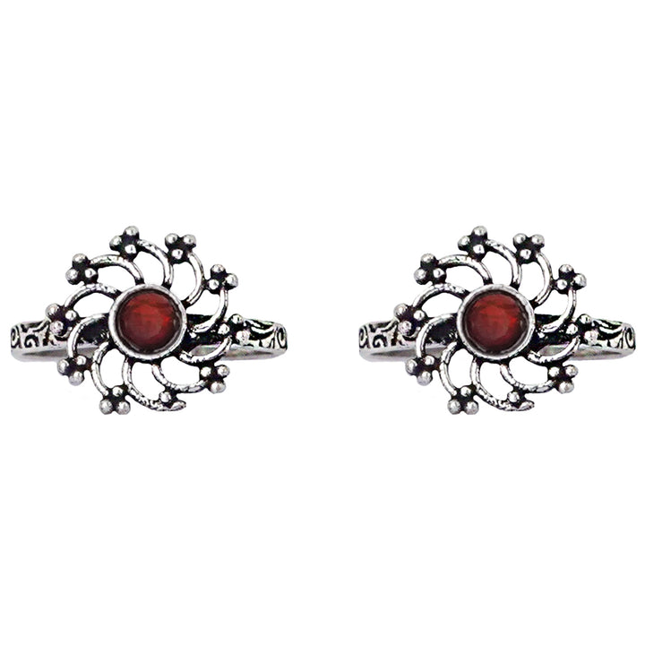 Teejh Takshashila Oxidised Silver Jewellery Gift Set