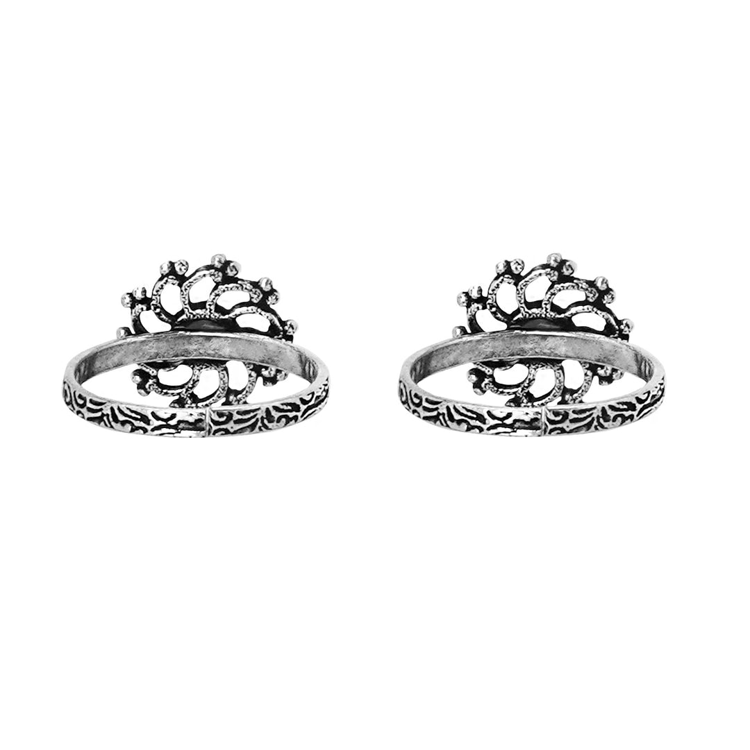 Teejh Takshashila Oxidised Silver Jewellery Gift Set