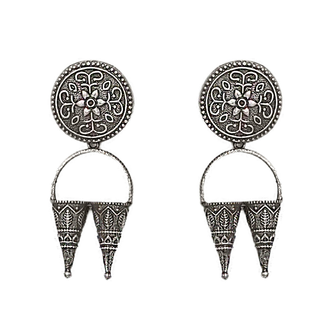 Teejh Kakatiya Oxidised Silver Jewellery Gift Set