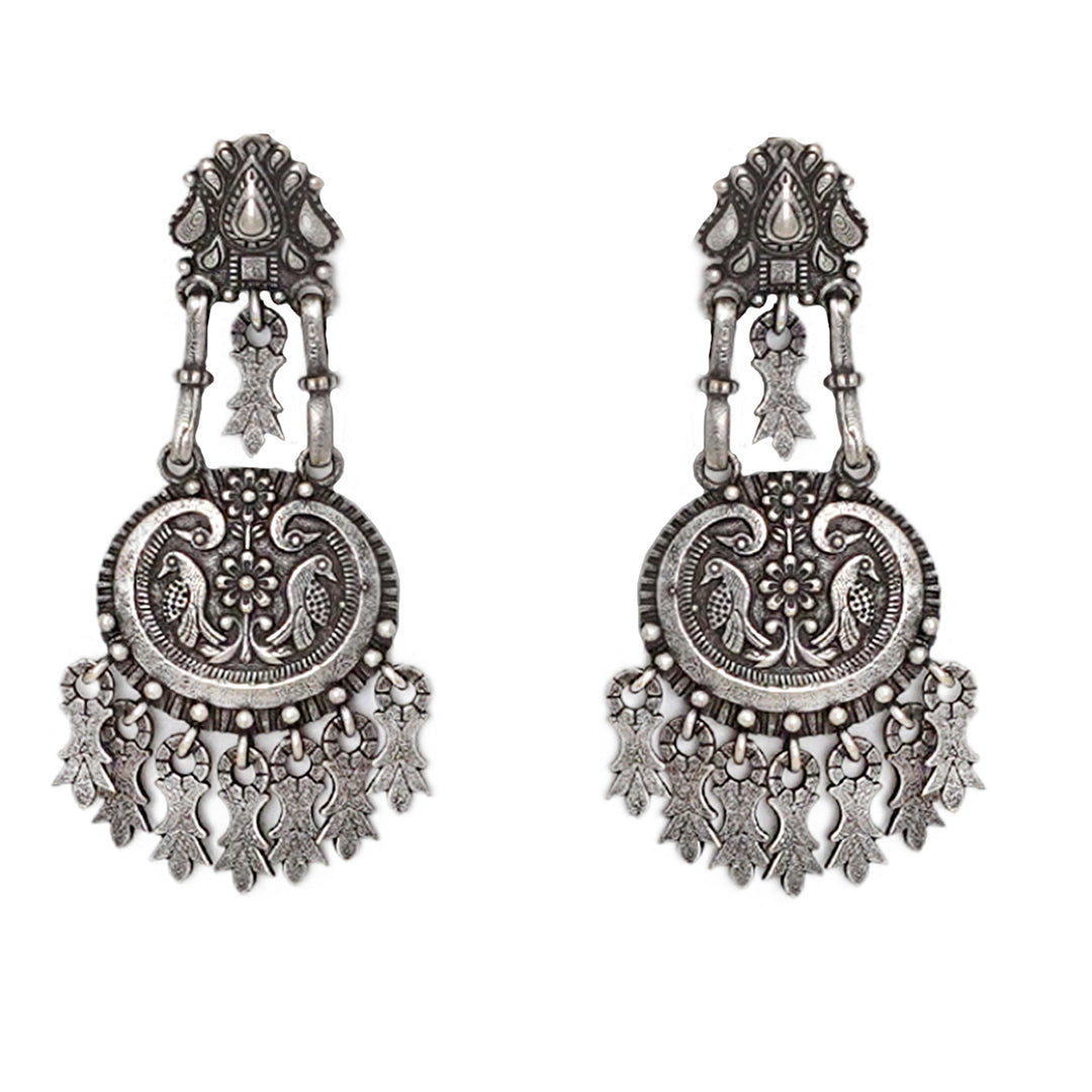 Teejh Subhi Silver Oxidised Jewelry Gift Set