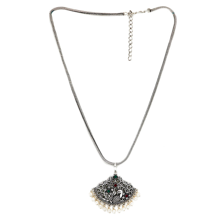 Teejh Masakali Multi Coloured Silver Oxidised Jewelry Gift Set