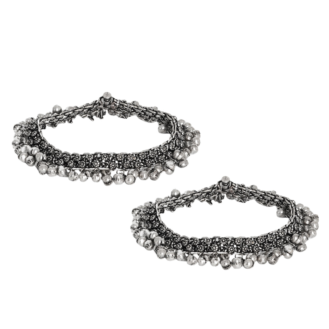 Teejh Ajanta Oxidised Silver Jewellery Gift Set