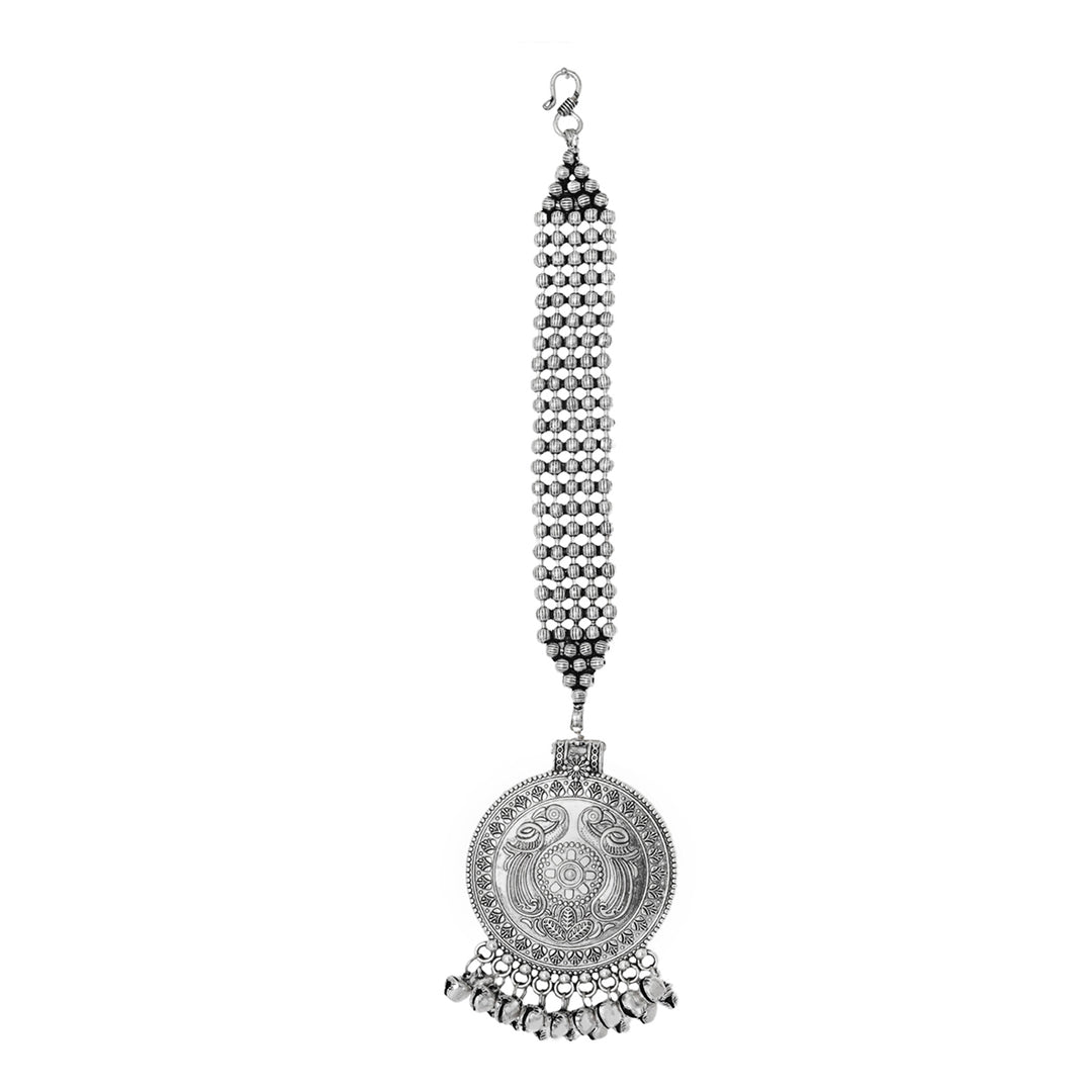 Teejh Subhi Silver Oxidised Jewelry Gift Set