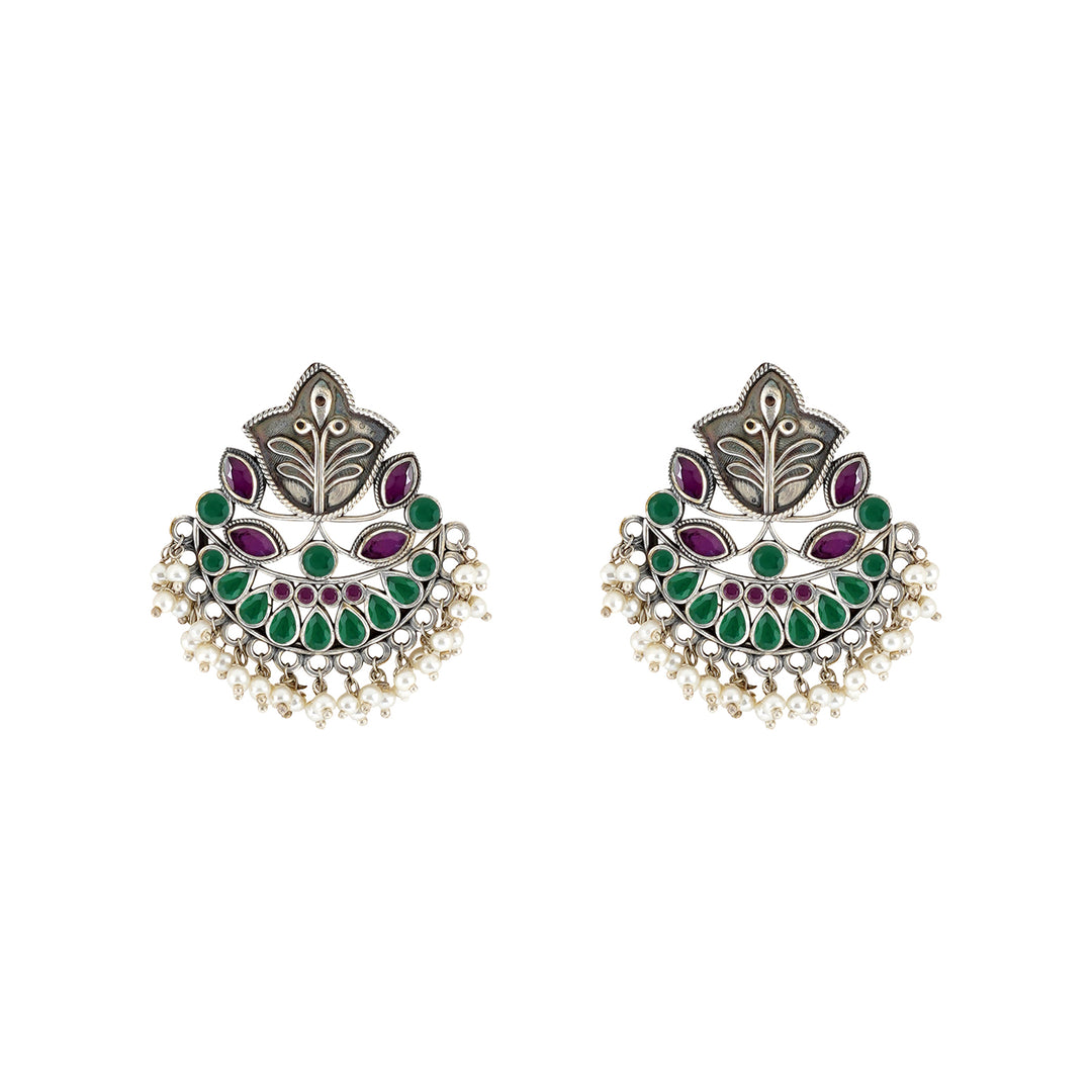 Teejh Ayodhya Oxidised Silver Jewellery Gift Set