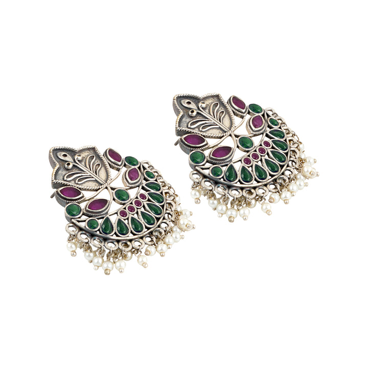 Teejh Ayodhya Oxidised Silver Jewellery Gift Set