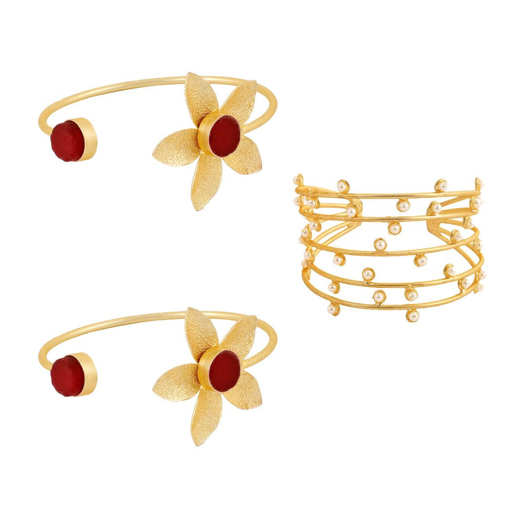 Teejh Pramila Stacked Bracelet Set