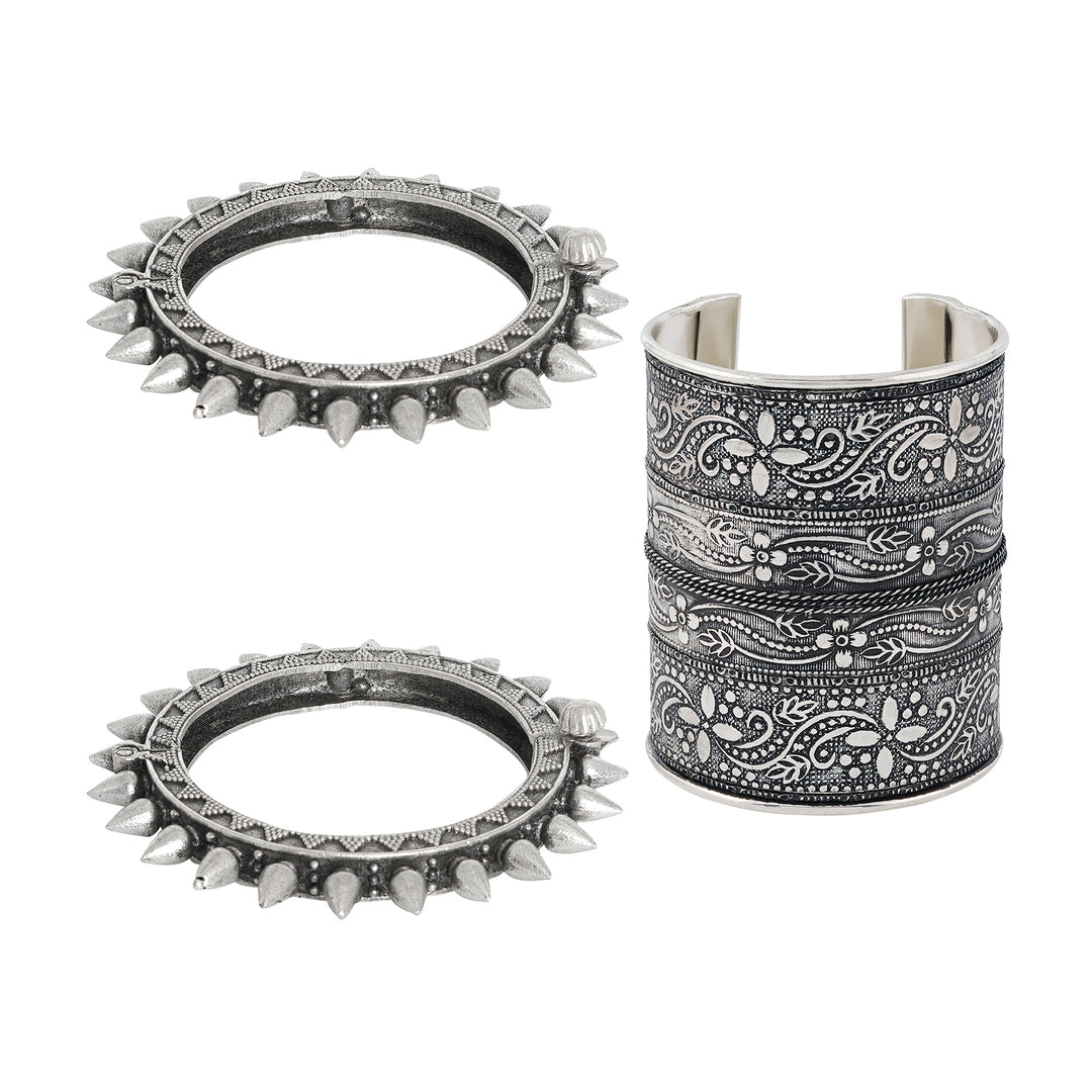 Teejh Suhasi Stacked Bracelet Set