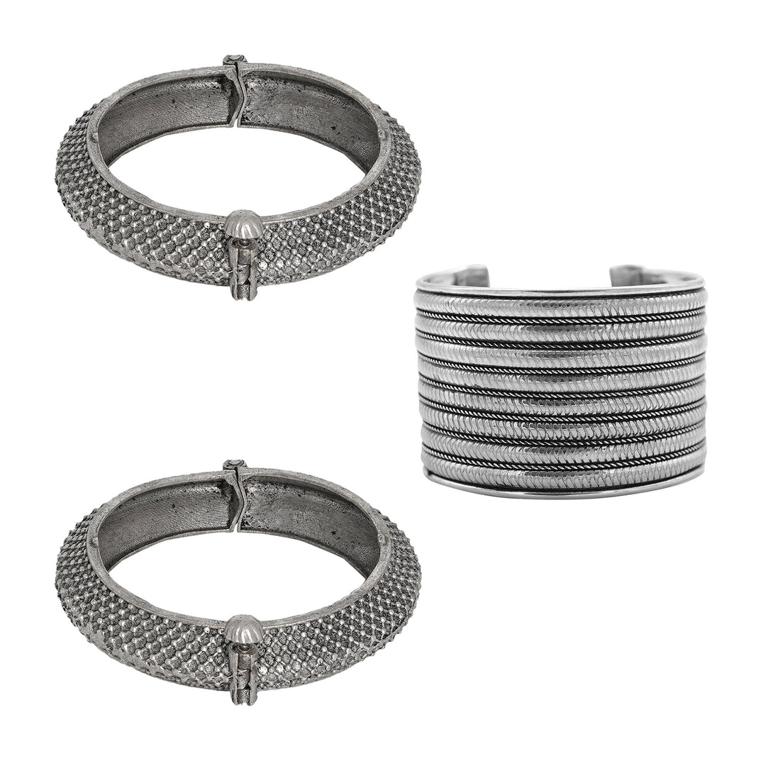 Teejh Satakshi Stacked Bracelet Set
