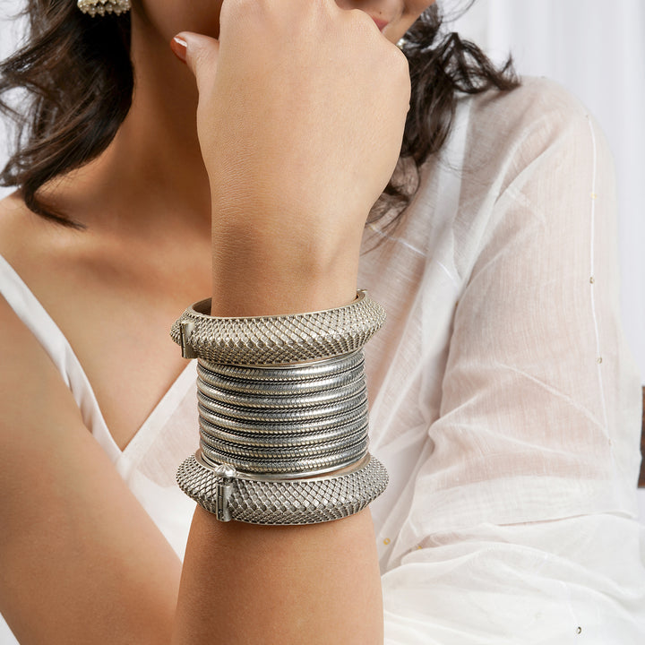 Teejh Satakshi Stacked Bracelet Set