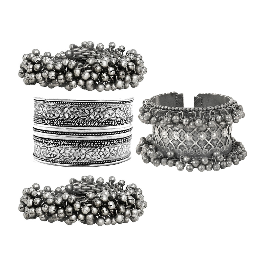 Teejh Neharika Stacked Bracelet Set