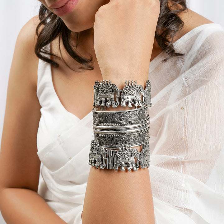 Teejh Pratiksha Stacked Bracelet Set