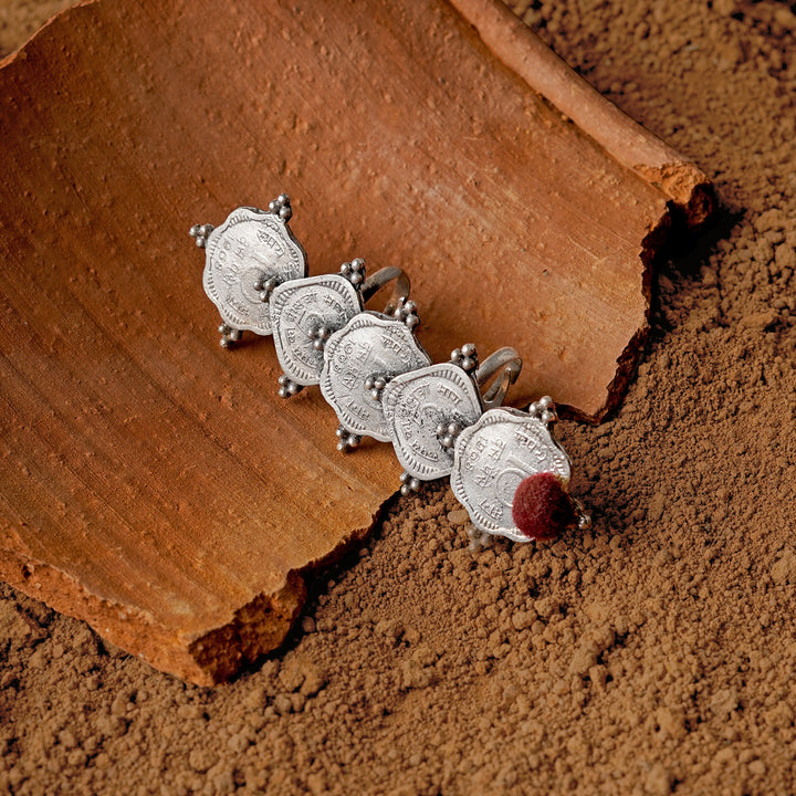 Teejh Tanka Coin Ring