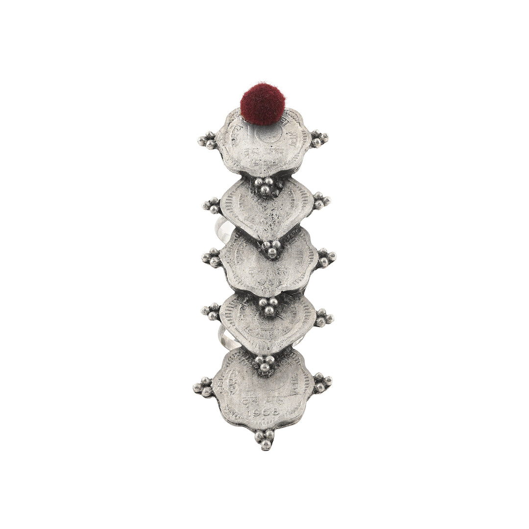 Teejh Tanka Coin Ring