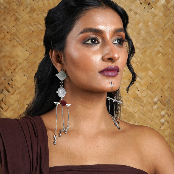 Teejh Karsha Coin Earring