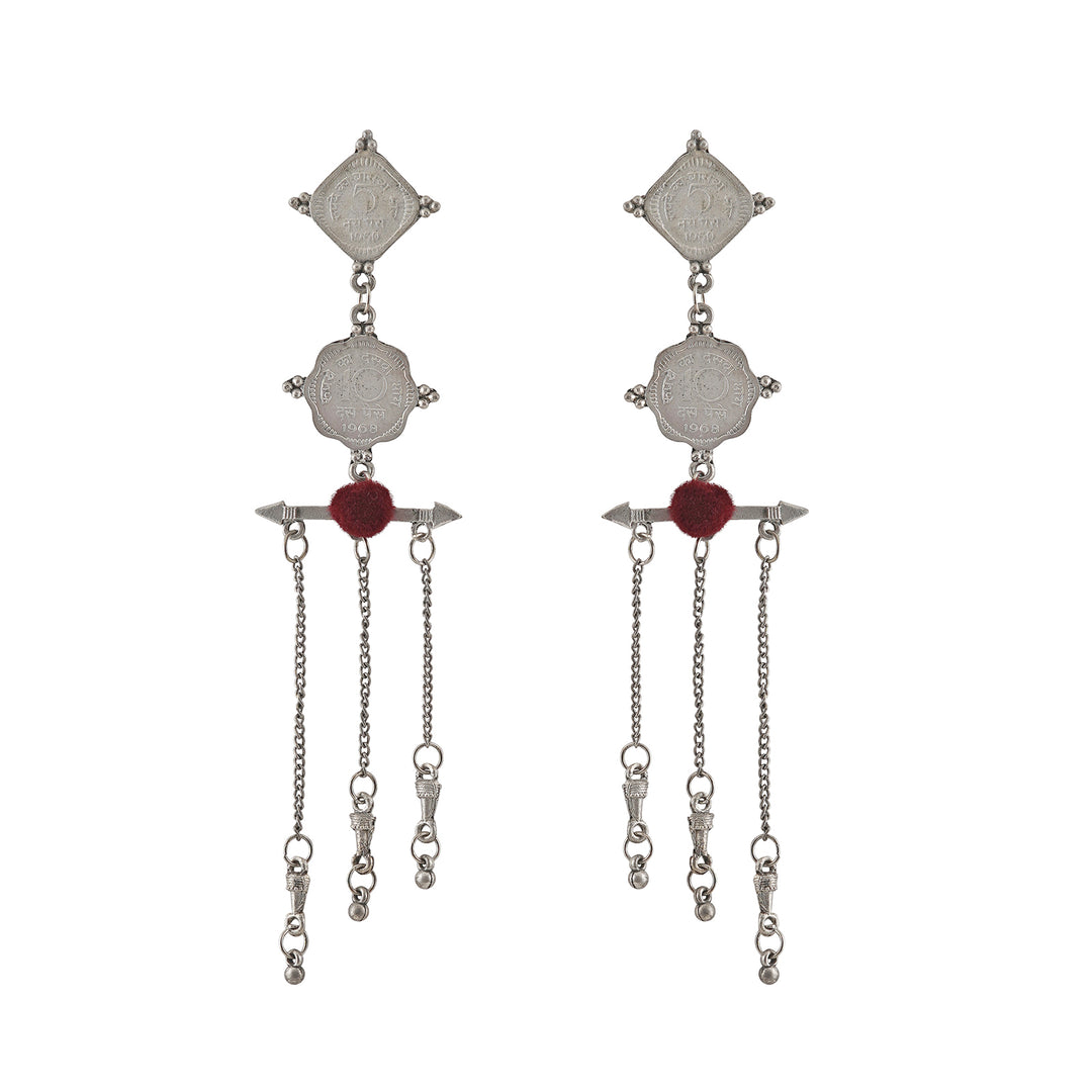 Teejh Karsha Coin Earring