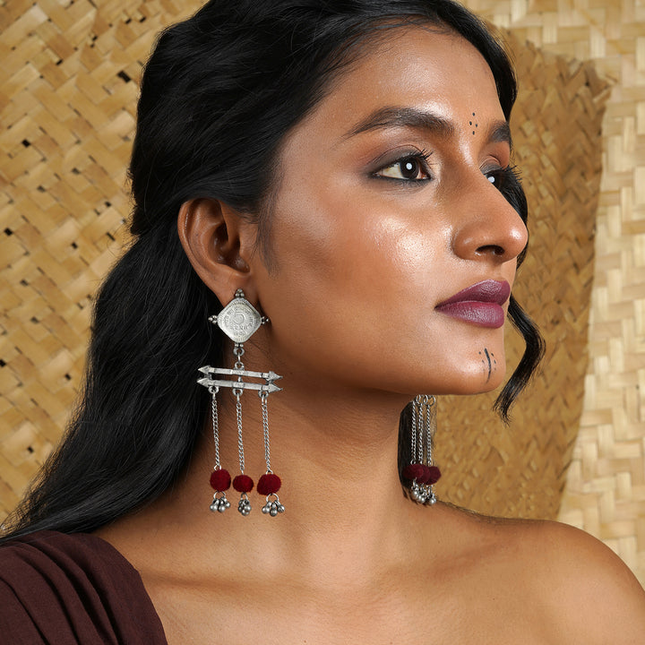 Teejh Kushanika Coin Earring