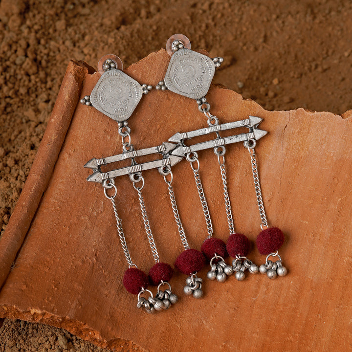 Teejh Kushanika Coin Earring
