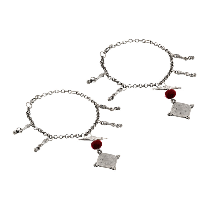 Teejh Gajapati Coin Anklet