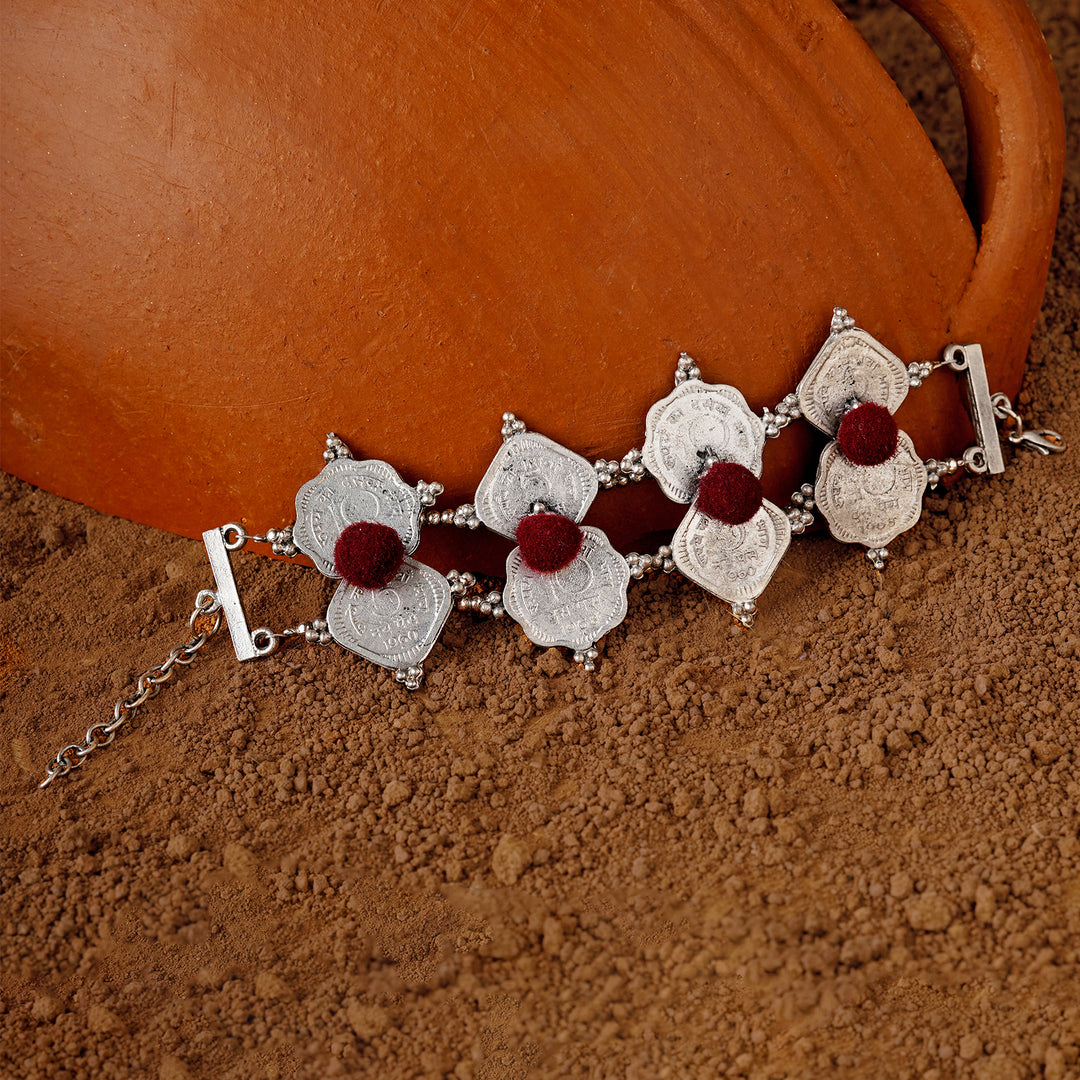 Teejh Mudra Coin Bracelet