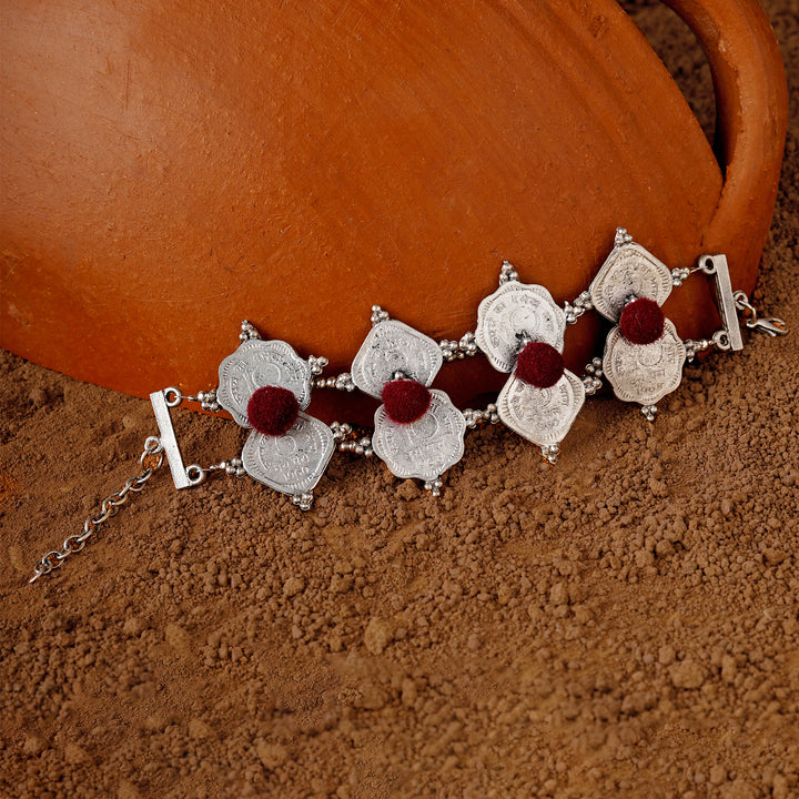 Teejh Mudra Coin Bracelet