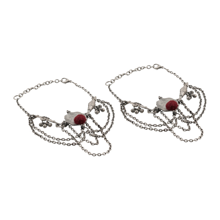 Teejh Pashana Coin Anklet