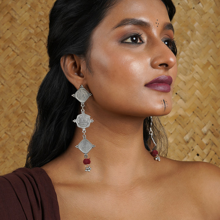 Teejh Dihariya Coin Earrings