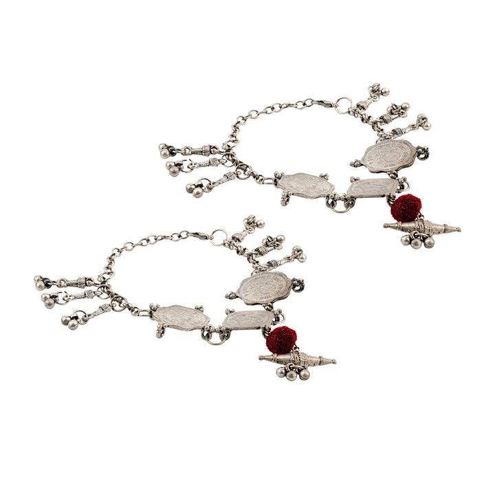Teejh Satamana Coin Anklet
