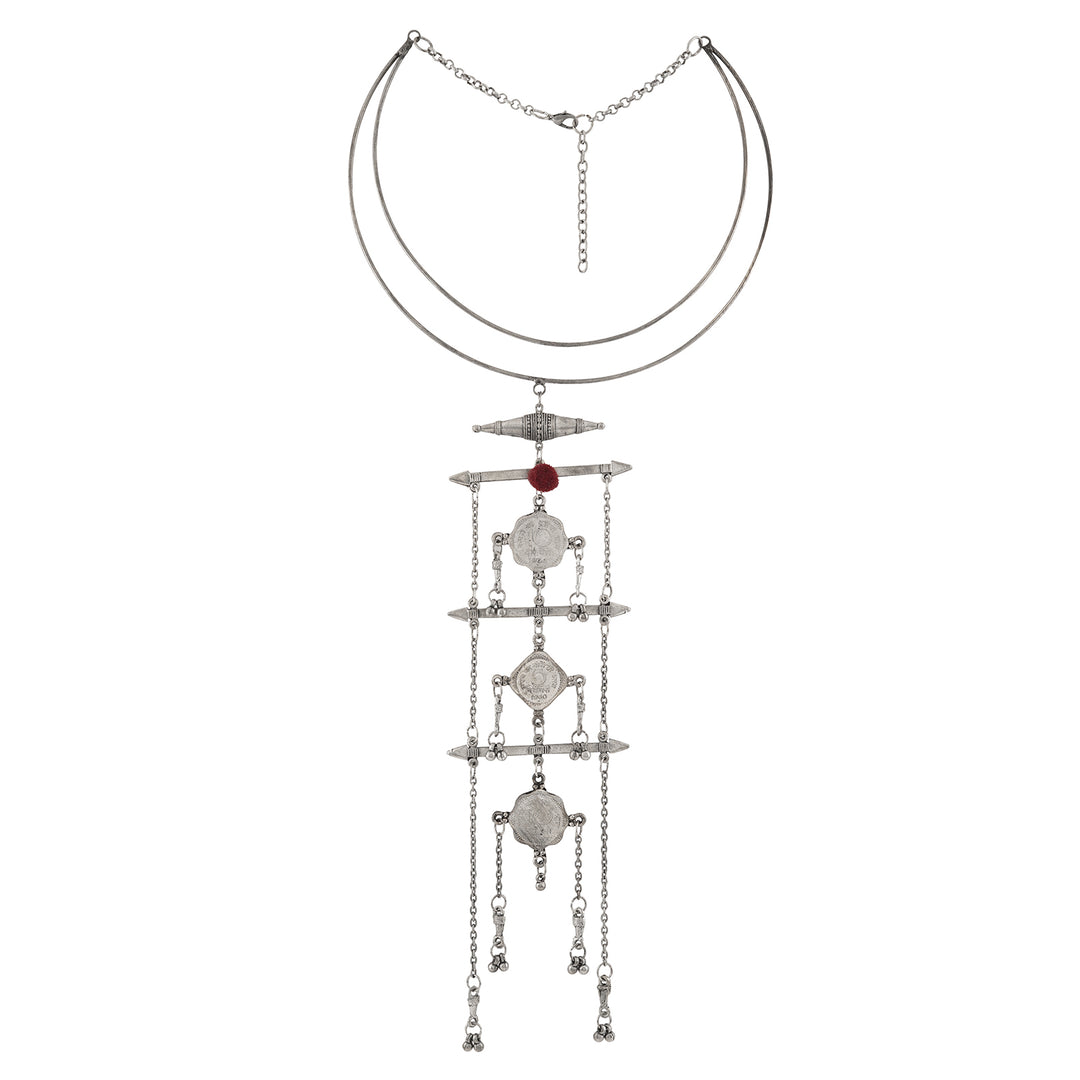 Teejh Simha Coin Necklace