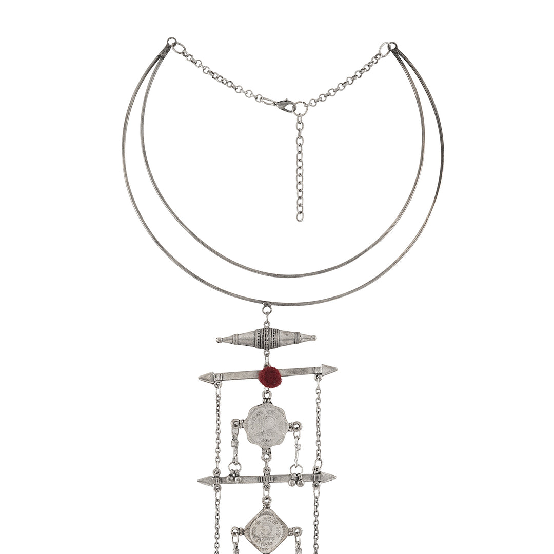 Teejh Simha Coin Necklace