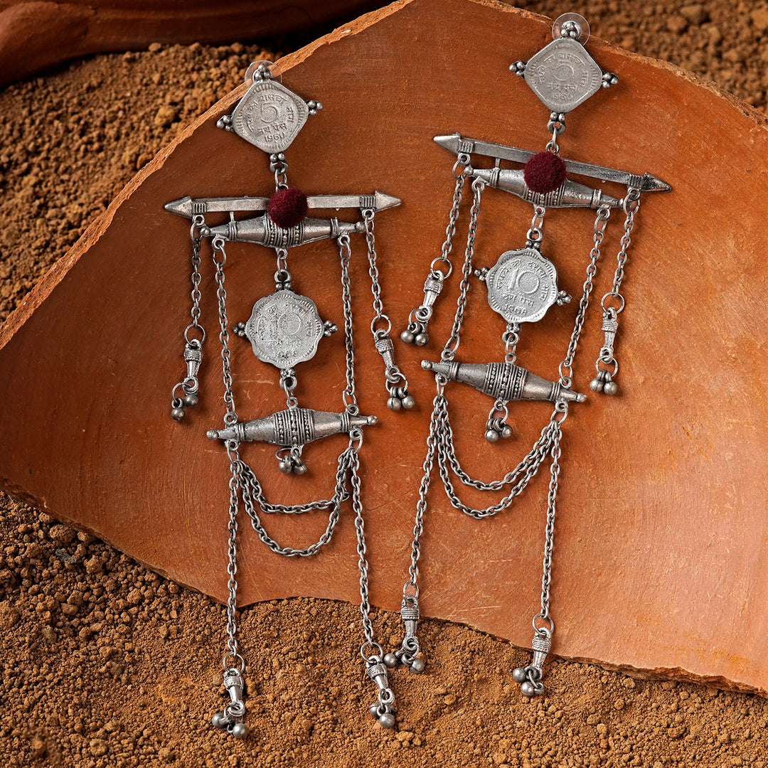 Teejh Dehaliya Coin Earrings
