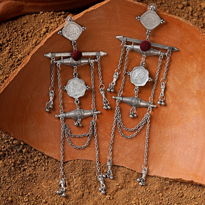 Teejh Dehaliya Coin Earrings