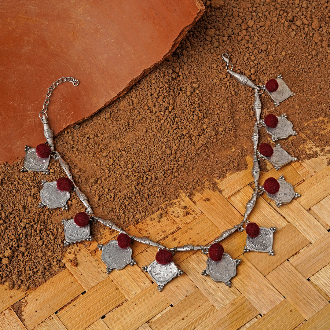 Teejh Kumbha Coin Necklace
