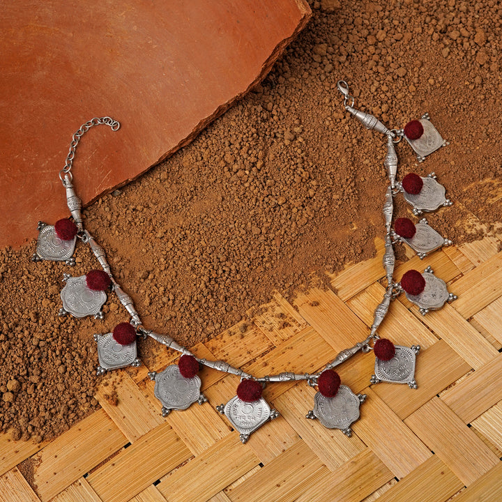 Teejh Kumbha Coin Necklace